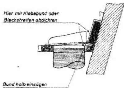 Tabbert Senator 530 (1977) - Achung: Wasserüche kurz und krediter versagen! - 4