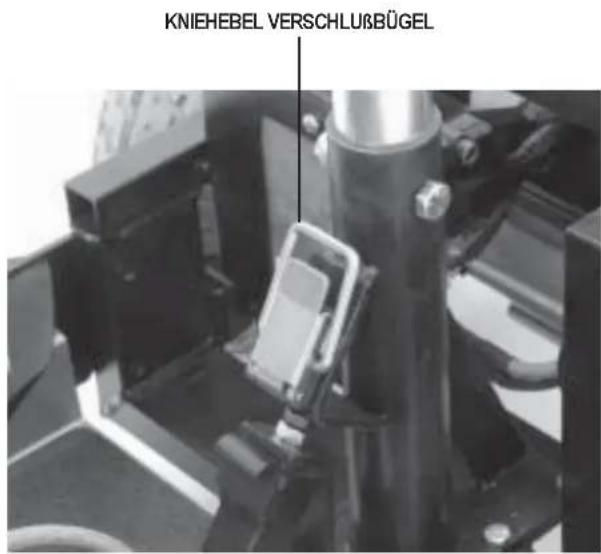 Trendmobil Hawaii - Entriegeln des Kniehebelverschlußes - 2