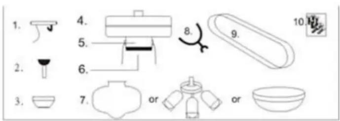 Howell VSL14044 - PARTS LIST - 1