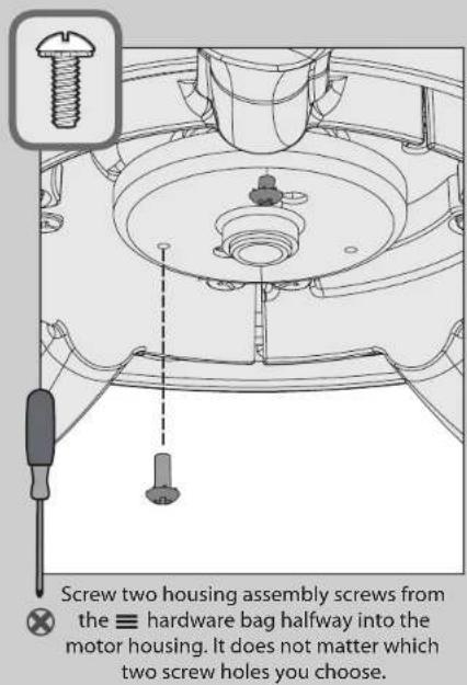 HUNTER Louden Low Profile - Switch Housing - 1