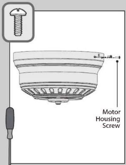 HUNTER Louden Low Profile - Motor Housing - 2