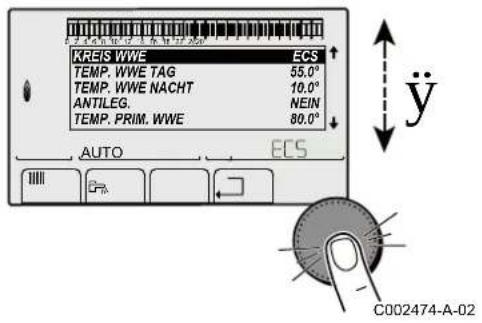 KREIS WWE ECS TEMP. WWE TAG 55,0° TEMP. WWE NACHT 10,0° ANTILEG.NEIN TEMP. PRIM. WWE 80,0° AUTO ECS C002474-A-02