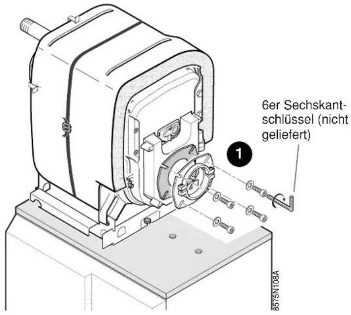6er Sechskant- schlüssel (nicht geliefert) 8575N108A