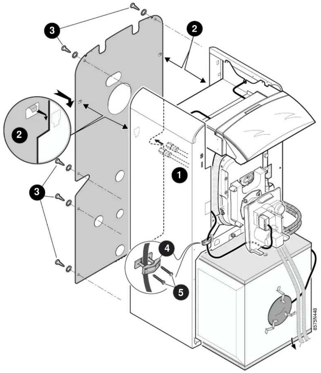 DE DIETRICH GTU 1200 /V 130 - D-Schaltfelder : - 2