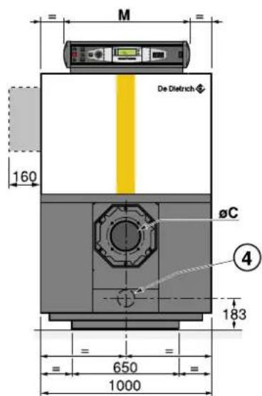 M De Dietrich 160 øC 4 183 650 1000