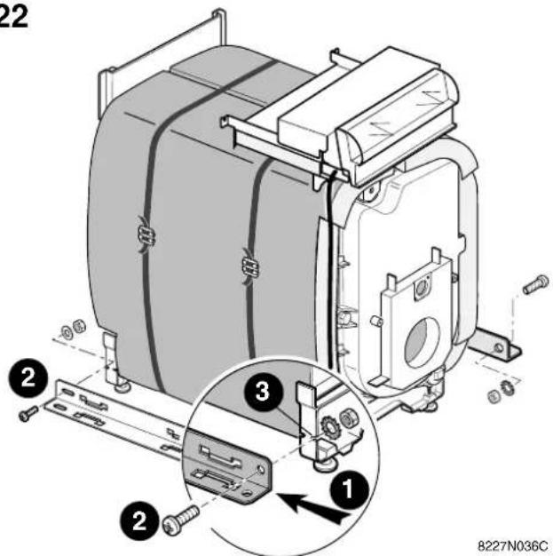 DE DIETRICH GT 216 - Anbringung der Isolierung - 1