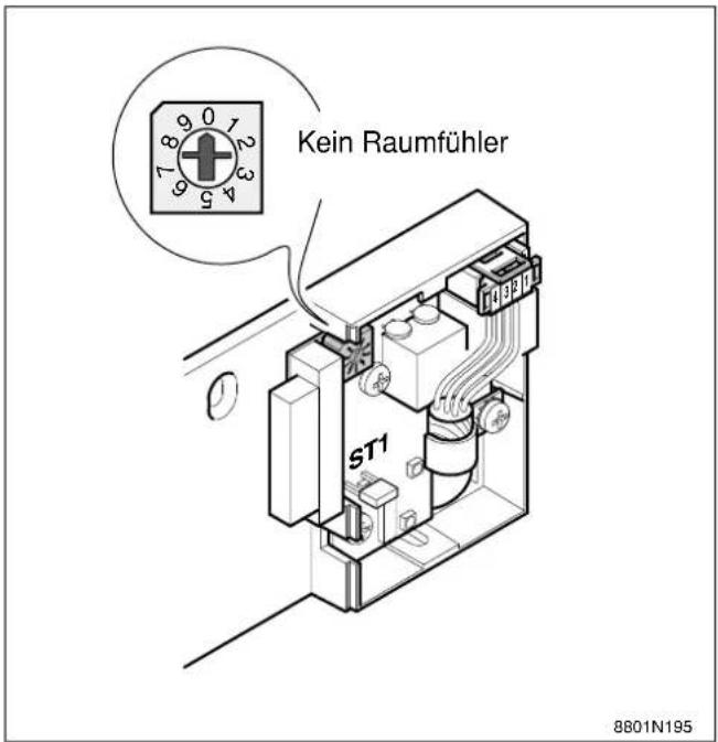 Kein Raumfühler ST1 8801N195