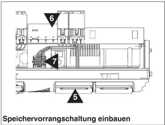 Speichervorrangschaltung einbauen 6 7 5