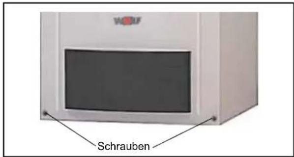 WOLF CGB-75 - Überprüfen des Gasanschlussdrucks (Gasfließdruck) - 2
