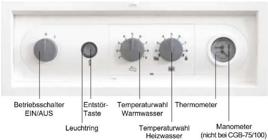 WOLF CGB-11 - Bedienung der Regelung - 1