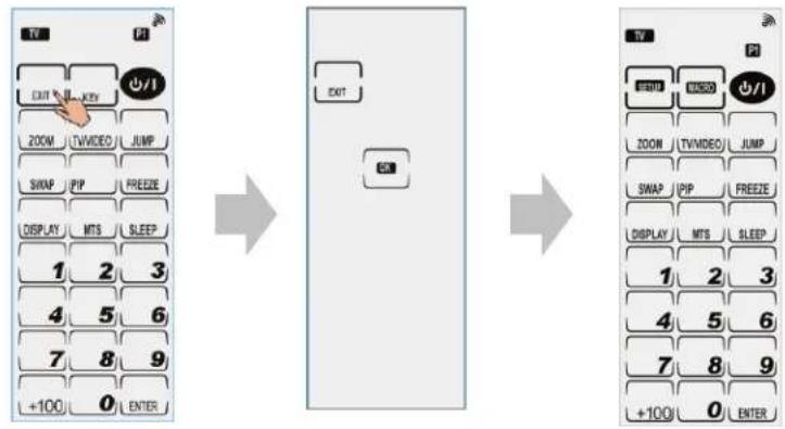 GENIUS Remote 815 - Tastatur umprogrammieren - 4