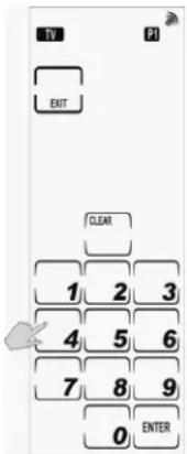 EXIT CLEAR 1 2 3 4 5 6 7 8 9 0 ENTER