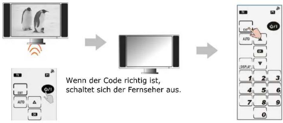 GENIUS Remote 815 - Code eingeben - 3