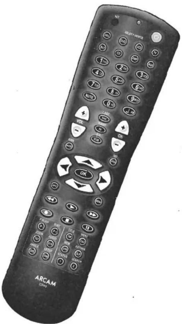 SELECT DEVICE OK SET 1 2 3 4 5 6 7 8 9 VOL + - SUB + - OUT OK P HOGF SUBT TLD E MONT ZOOM A0000 TW TAY TBD ON MEM RETURN ANGLE STEP STAND SUT SEARCH ARCAM Drive
