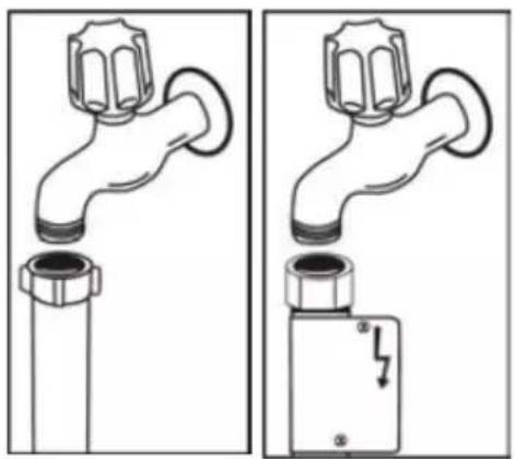PANASONIC NP-B6V2FIDE - Water inlet hose - 2