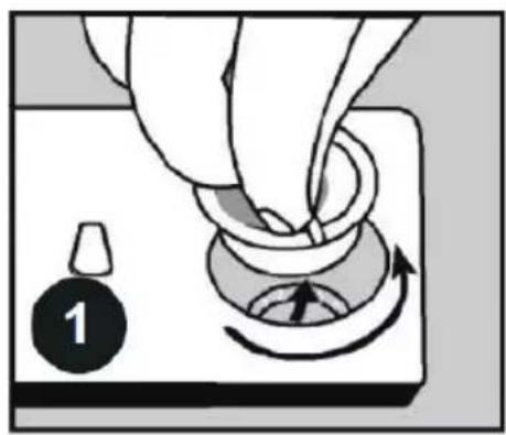 PANASONIC NP-B6V2FIDE - Rinse aid filling and adjustment - 1