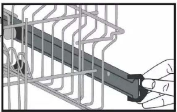 PANASONIC NP-B6V2FIDE - Top basket height adjustment - 1