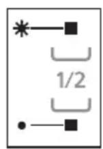 PANASONIC NP-B6M2FIDE - 6.) Halbe-Beladung-Taste - 2