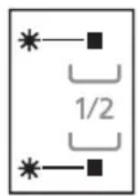 PANASONIC NP-B6M2FIDE - 6.) Halbe-Beladung-Taste - 1