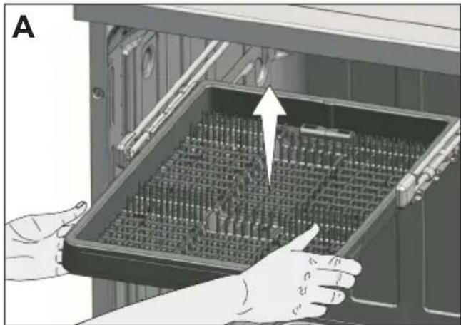 GRUNDIG GNV 41822 - Tray Wash-Stützen - 3