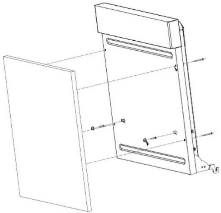 MEDION MD 37107 - Montieren der Frontblende - 3