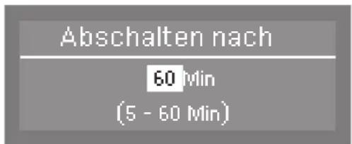 MIELE PG 8055 U Speed - Abschaltzeit einstellen - 1