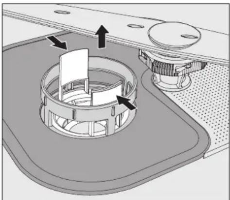 MIELE PG 8055 U Speed - Grobsieb reinigen - 1