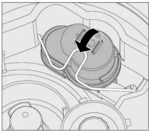 MIELE PG 8055 U Speed - Ablaufpumpe und Rückschlagventil reinigen - 1