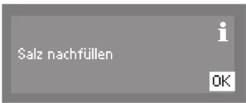 MIELE PG 8055 U Speed - Systemmeldungen - 1