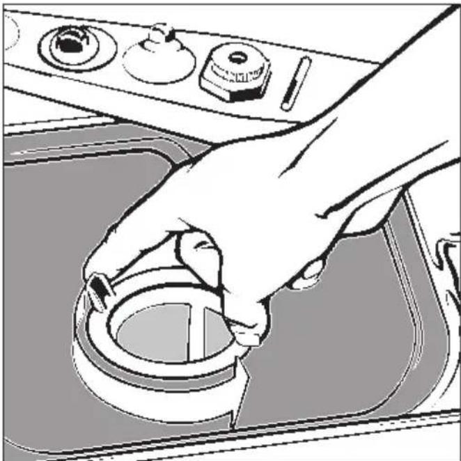 MIELE G 7764 Super-Combi - Flächensieb und Micro-Feinfilter reinigen - 1