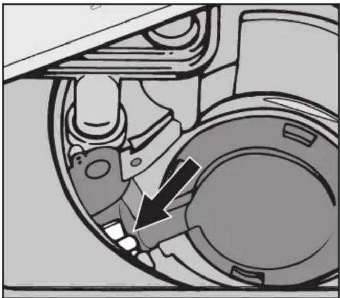 MIELE G 6825 SCi XXL - Ablaufpumpe und Rückschlag- ventil reinigen - 2