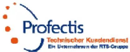 Profectis Technischer Kundendienst Ein Unternehmen der RTS-Gruppe