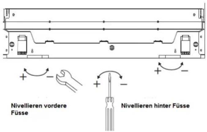 Exquisit EGSP312- E/B - Einstellung der Türfeder - 2