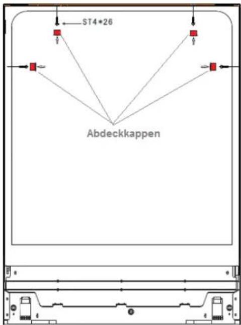 Exquisit EGSP312- E/B - Einstellung der Türfeder - 4