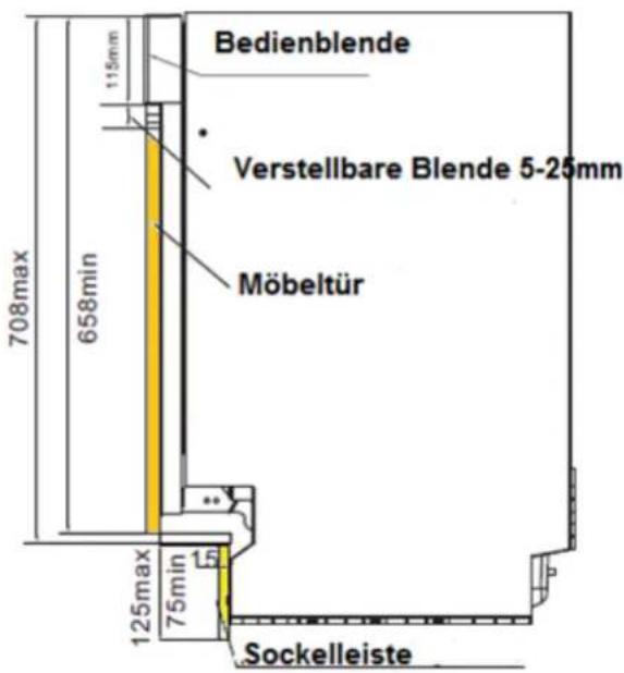 Exquisit EGSP312- E/B - Einstellung der Türfeder - 3
