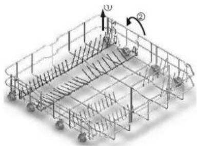 Exquisit EGSP312- E/B - Beladen des Unterkorbes - 2