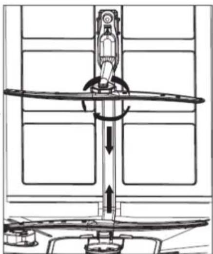 Exquisit EGSP312- E/B - Reinigen der Sprüharme - 1