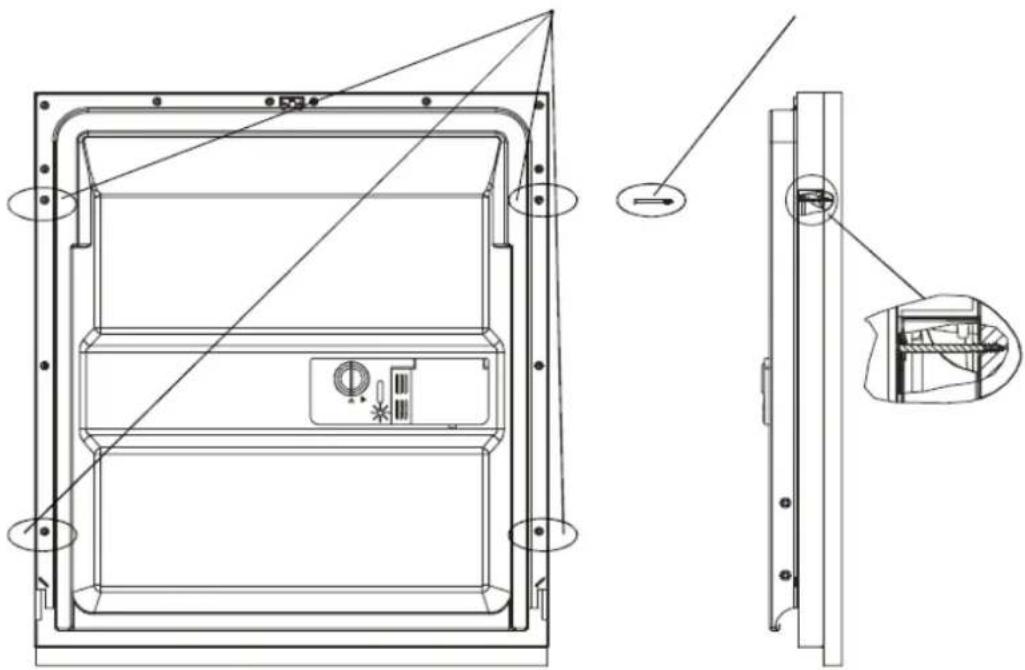 Exquisit EGSP140E - Dekorplatte – Abmessungen und Installation - 3