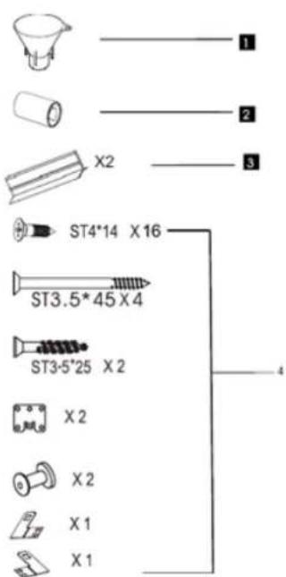 Exquisit EGSP140E - Lieferumfang - 1