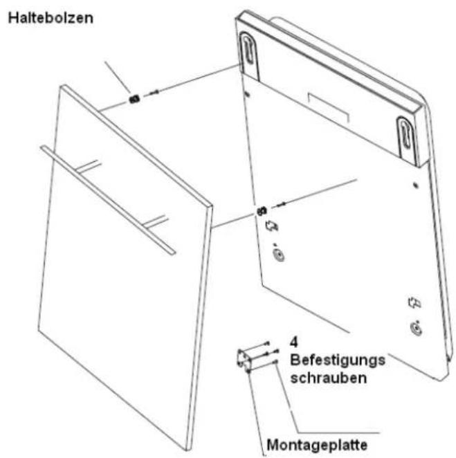 Exquisit EGSP1312E - Dekorplatte – Abmessungen und Installation - 3