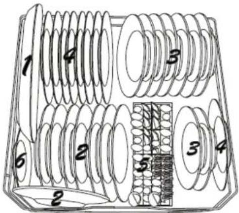 Exquisit EGSP1309 E/B - Beladen des Unterkorbes - 1