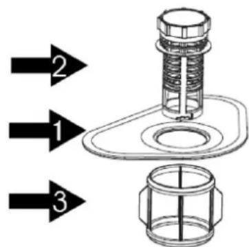 Exquisit EGSP13.1 E/B - Grobfilter - 1