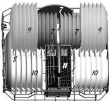 Exquisit EGSP1212 E/B - Beladen des Unterkorbes - 1