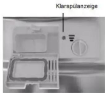 Exquisit EGSP1130E - Nachfüllen des Klarspülers - 1