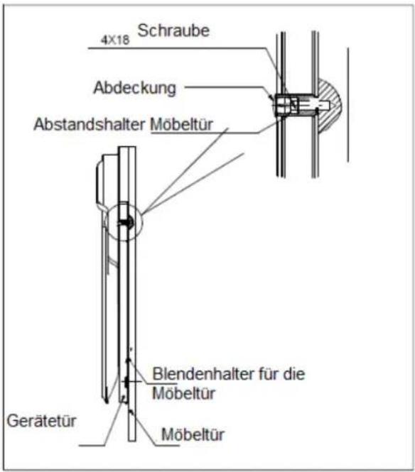 Exquisit EGSP1130E - Dekorplatte – Abmessungen und Installation - 3