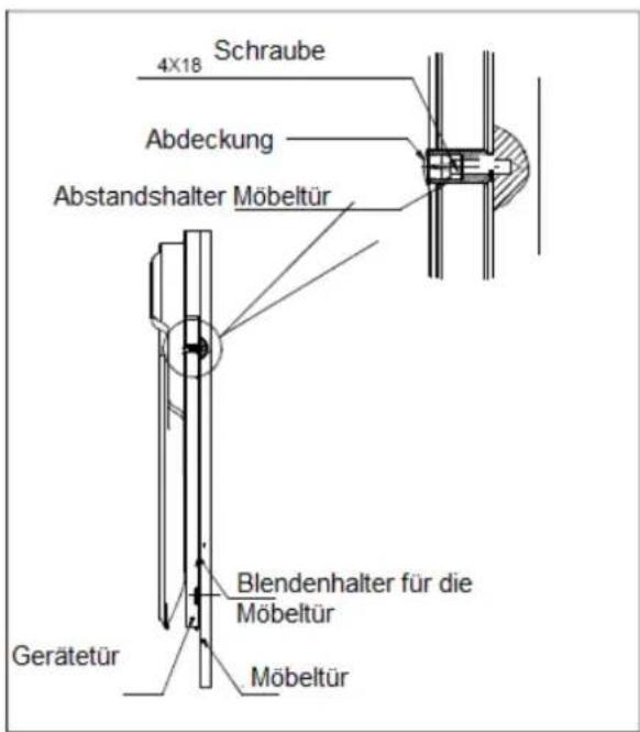 Exquisit EGSP1090E - Dekorplatte – Abmessungen und Installation - 3