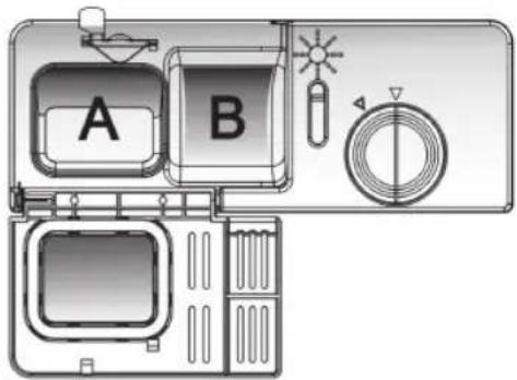 BAUKNECHT GSX 112 FD - Füllen Sie Reiniger ein - 1