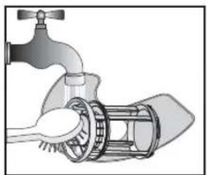BAUKNECHT GSIP X384A3P - Filter reinigen - 2