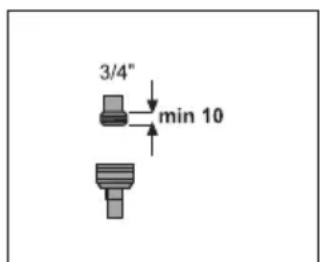 BEKO DUN 16330 X - Zulässige Wassertemperatur: Bis zu 25 °C - 1