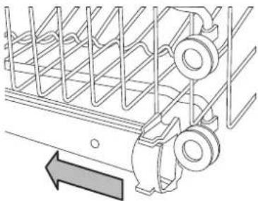 PRIVILEG RSBC 3B19 X - ADJUSTING THE HEIGHT OF THE UPPER RACK - 1